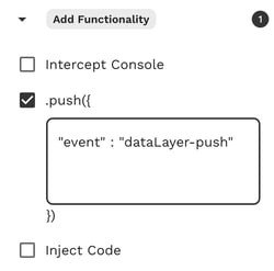 Adswerve Data Layer Inspector Tool + add functionality button