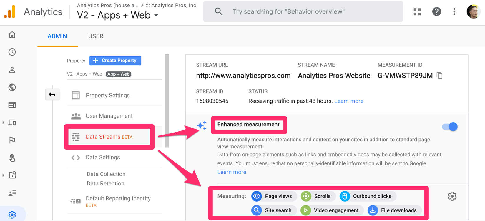 New Features in App + Web Properties in Google Analytics - Adswerve