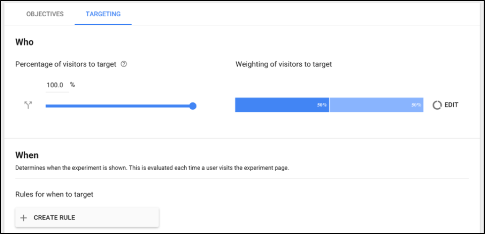 Google Optimize Targeting 5
