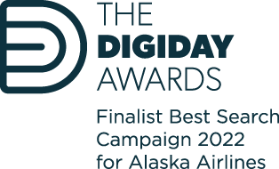 Digiday Award 2022 Best Search Campaign, Adswerve